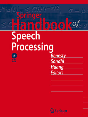 cover image of Springer Handbook of Speech Processing